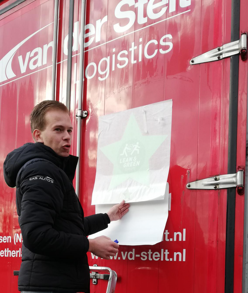 Eerste Lean & Green Ster voor Van der Stelt