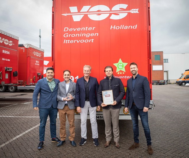 Vos transport ontvangt derde Lean & Green Ster